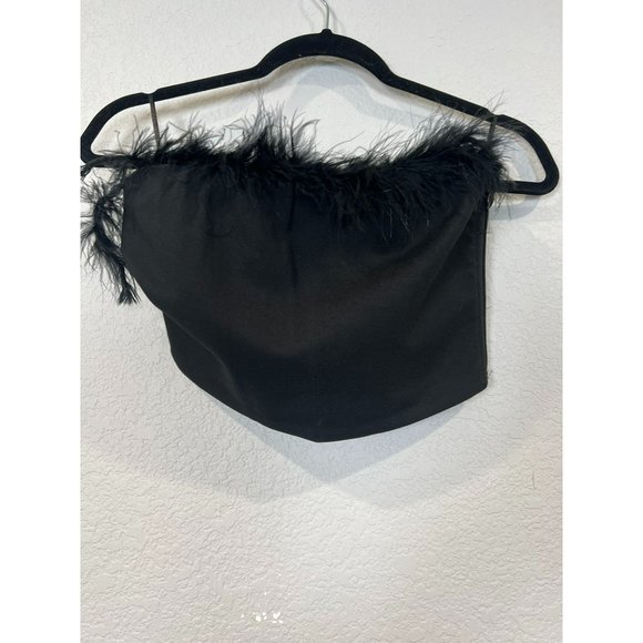 SUPERDOWN Women's Olivia Strapless Top in Black, Size S, MSRP $50 - Picture 6 of 8